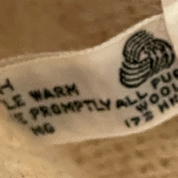 Vintage True 1950’s Wool Mens Zip Up Cardigan - Picture 3 of 7